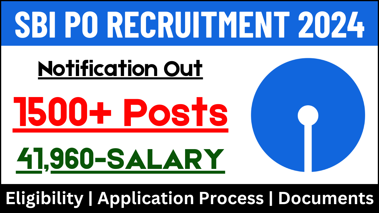 SBI PO Recruitment 2024