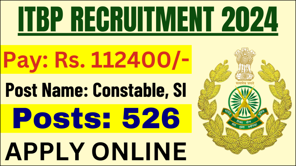 ITBP Telecommunication Recruitment 2024